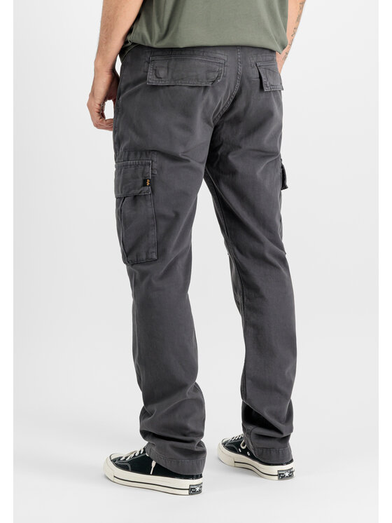 Alpha Industries Alpha Industries Kalhoty z materiálu AI.158205-684 Šedá Regular Fit