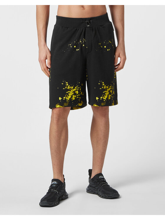 Plein Sport Plein Sport Pantaloncini 2819 Nero Jogger Fit