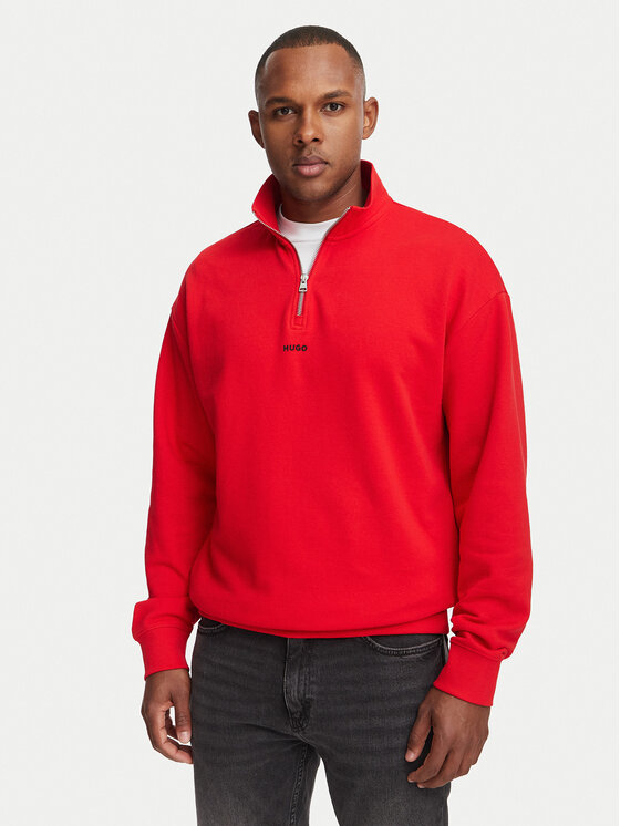 HUGO HUGO Світшот Durty244 50525881 Червоний Relaxed Fit