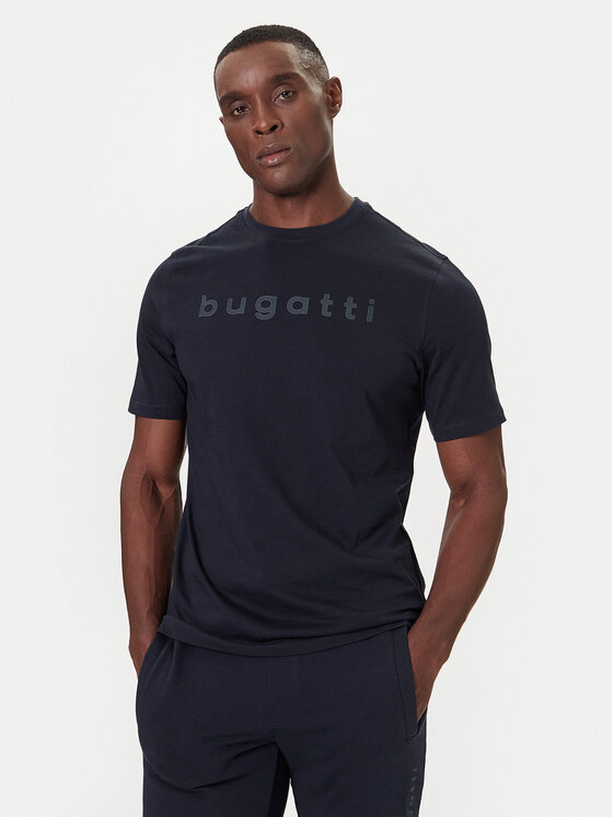 Bugatti Bugatti Тишърт 8350-85043D Тъмносин Regular Fit