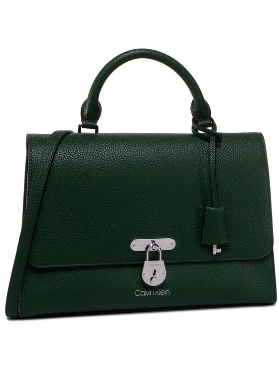 Calvin Klein Kabelka Dressed Business Top Handle Md K60K606767 Zelen Modivo.cz