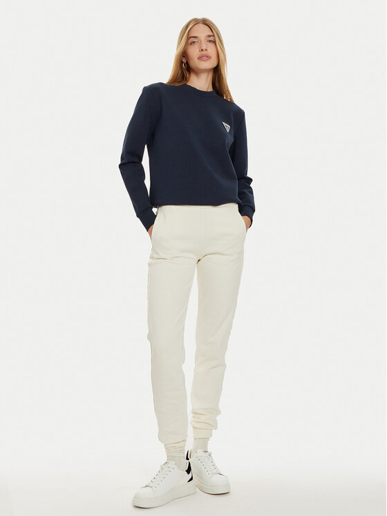 Guess Guess Felpa V4BQ23 KBCK2 Blu scuro Regular Fit