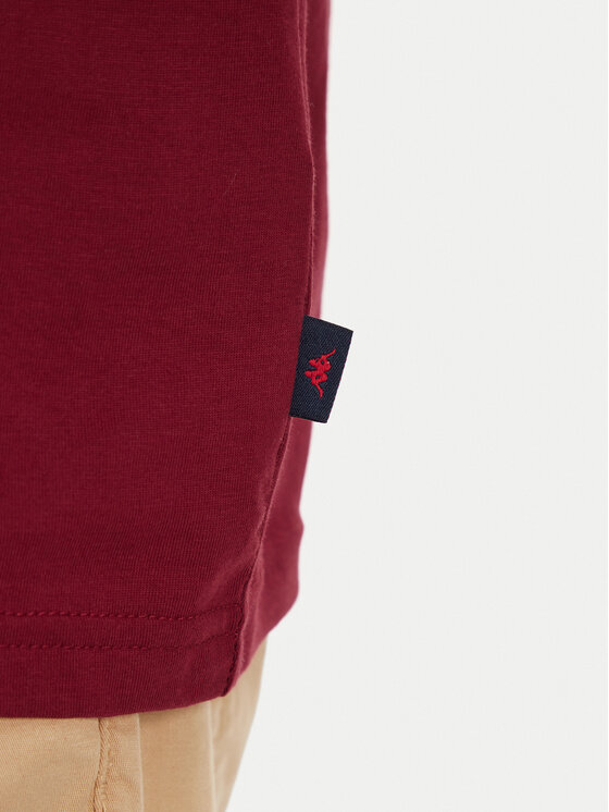 Robe di Kappa Robe di Kappa T-Shirt Dorel 64131EW Bordowy Regular Fit