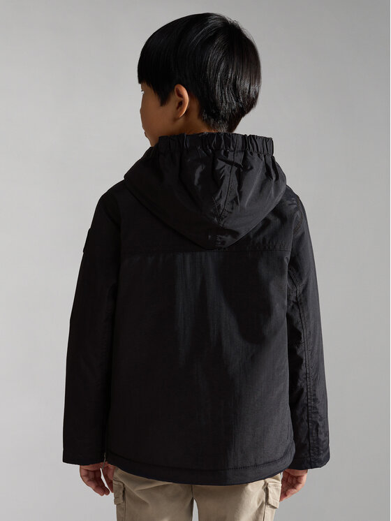 Napapijri Napapijri Anorak stiliaus striukė NP0A4GNA S Juoda Regular Fit