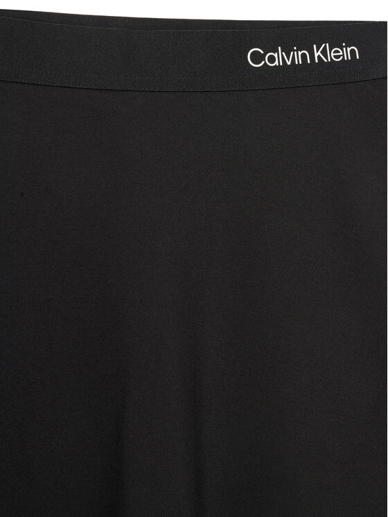 Calvin Klein Jeans Calvin Klein Jeans Φούστα Logo Tape IG0IG02784 D Μαύρο Regular Fit