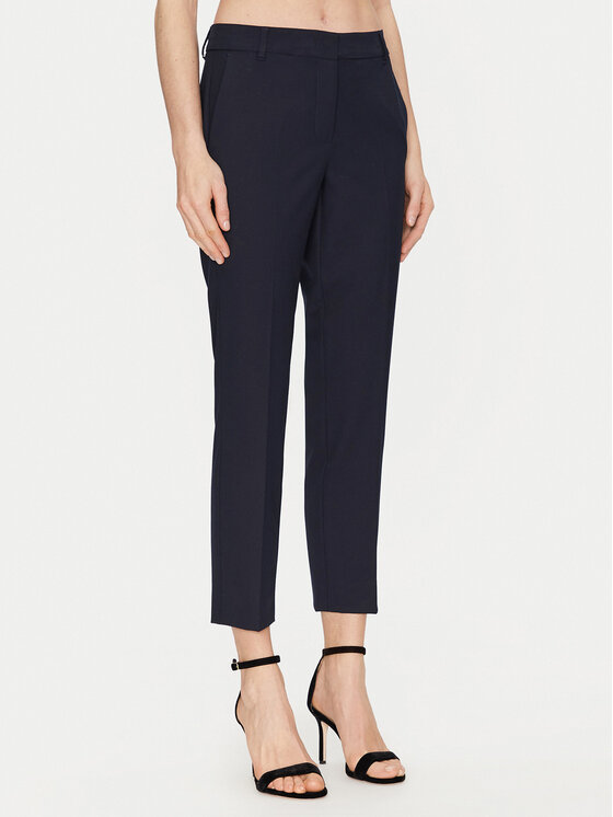 Marella Chino nohavice Nicosia 2513131031 Tmavomodrá Slim Fit