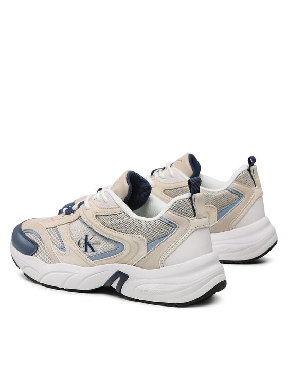 Calvin Klein Jeans Calvin Klein Jeans Laisvalaikio batai Retro tennis Su-Mesh YM0YM00589 Smėlio