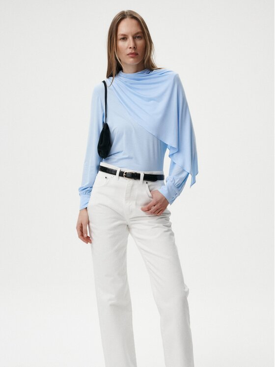 MARI PRETI MARI PRETI Jeansy Denim Dream II Bílá Regular Fit