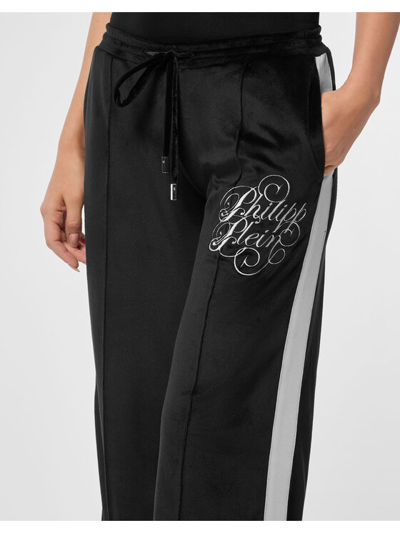 PHILIPP PLEIN PHILIPP PLEIN Spodnie dresowe 27239 Czarny Jogger Fit