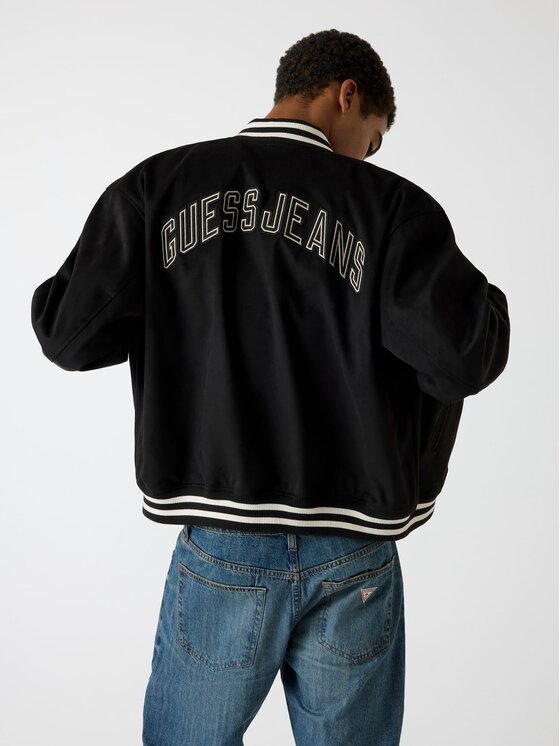 Guess Jeans Guess Jeans Pārejas jaka 180532 Melns Classic Fit