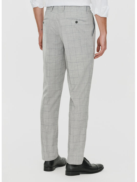 Pako Lorente Pako Lorente Spodnie garniturowe P24SF-6G-002 Szary Slim Fit