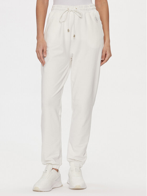 Gaudi Gaudi Jogginghose 411BD24010 Écru Regular Fit
