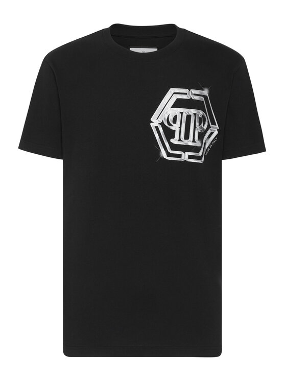 PHILIPP PLEIN PHILIPP PLEIN T-Shirt 1459 Černá Regular Fit