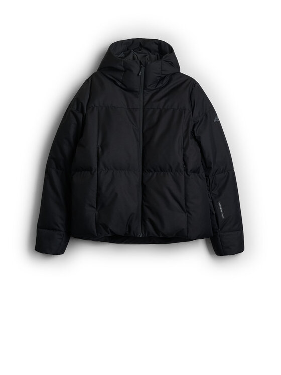 4F 4F Kurtka zimowa URBAN COMMUTER Czarny Regular Fit