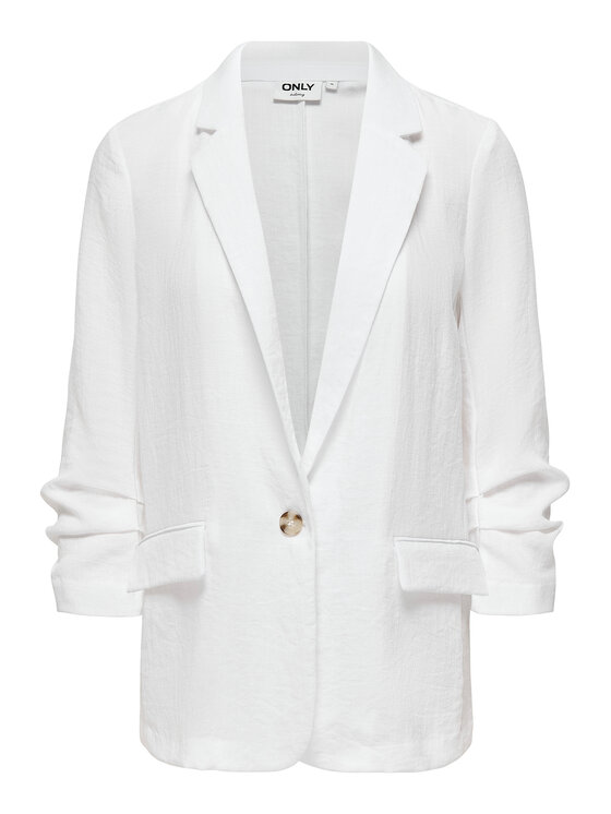 ONLY ONLY Giacca da abito Lita 15370275 Bianco Regular Fit