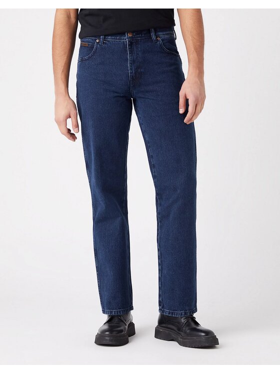 Wrangler Wrangler Jeansy TEXAS Niebieski Straight Fit