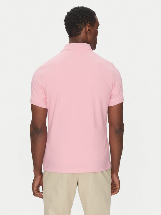 Barbour Barbour Polo Original Sport MML0358PI51 Różowy Tailored Fit