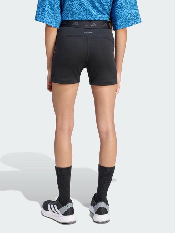 adidas adidas Szorty sportowe TECHFIT Czarny Fitted Fit