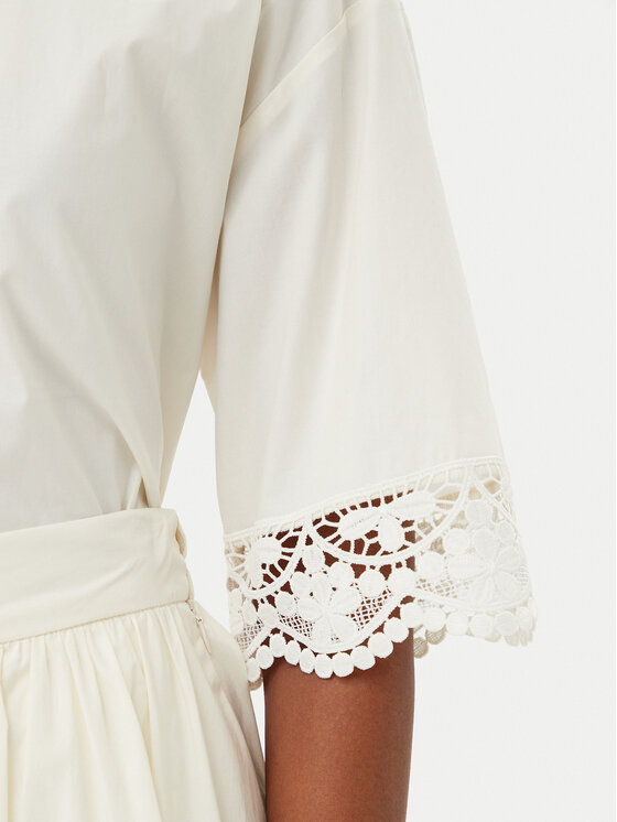 TWINSET TWINSET Риза 251TT2093 Екрю Loose Fit
