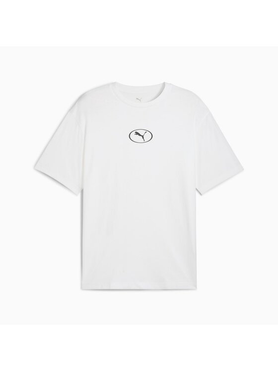 Puma Puma T-Shirt 688242 Biały Regular Fit