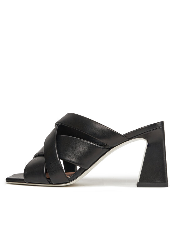 Pollini Pollini Šľapky SA28117C1ITE0000 Čierna