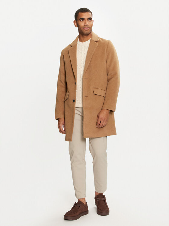 Jack&Jones Jack&Jones Kevad-sügis mantel Hays 12258389 Beež Regular Fit