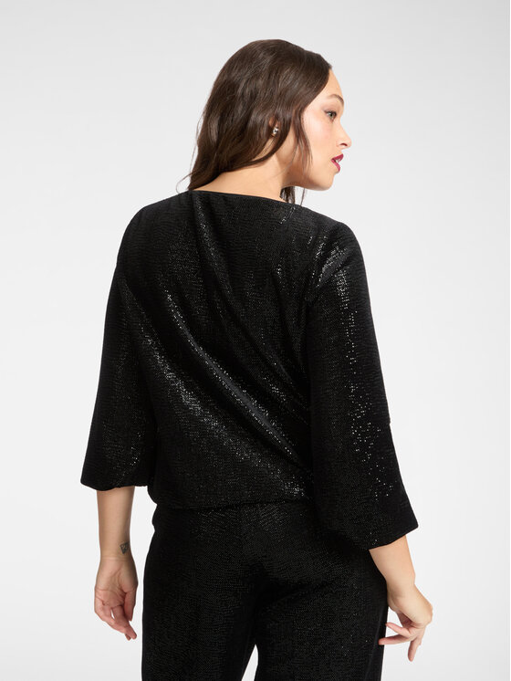 Elena Mirò Elena Mirò Blusa 2132P000170N033 Nero A-Line Fit