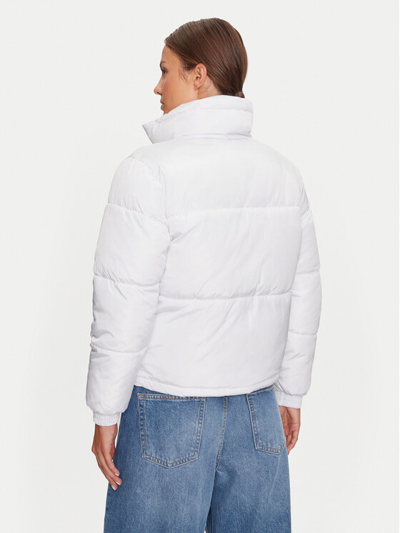 Karl Kani Karl Kani Zimska jakna Retro Essential 61760001 Bijela Regular Fit