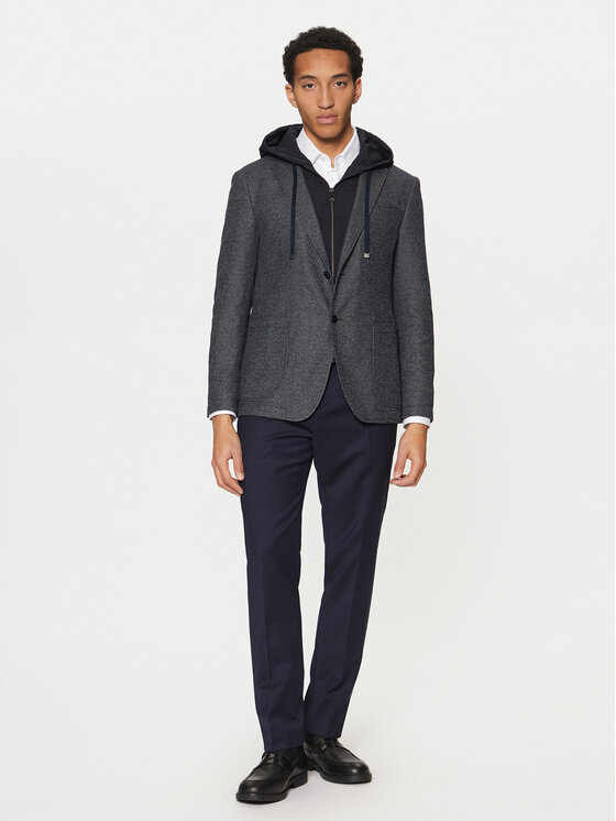 JOOP! Jeans JOOP! Jeans Übergangsjacke 15 JJB-18Hoodney-J15 30045021 Dunkelblau Slim Fit