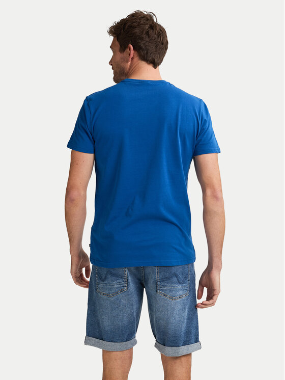 Petrol Industries Petrol Industries Tricou M-1050-TSR600 Albastru Regular Fit