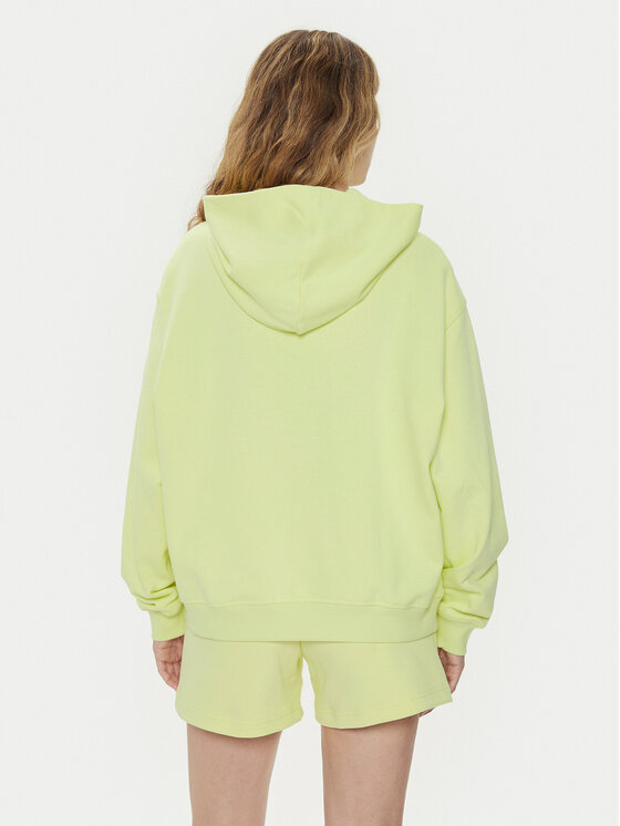 New Balance New Balance Bluza WT41537 Zielony Relaxed Fit