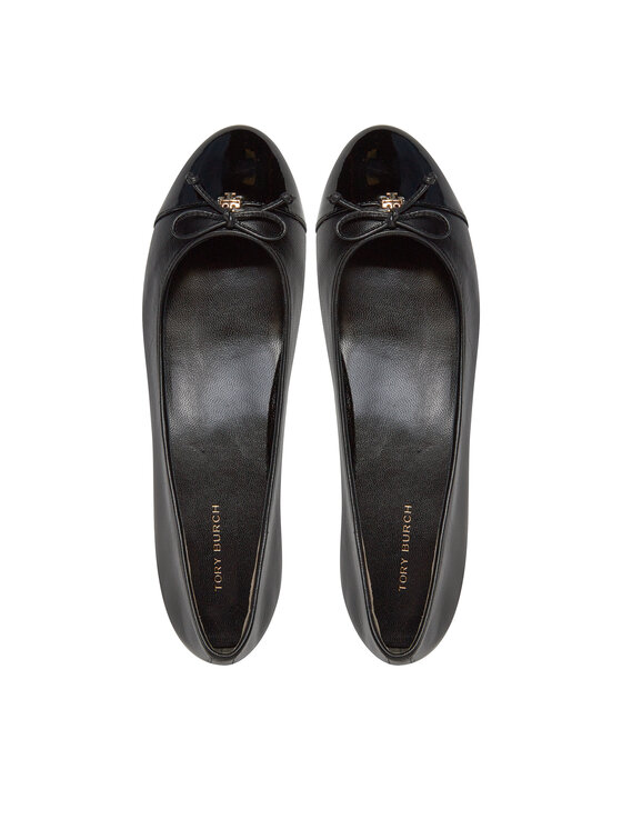 Tory Burch Tory Burch Baleriny Cap-Toe Ballet 154511 Czarny