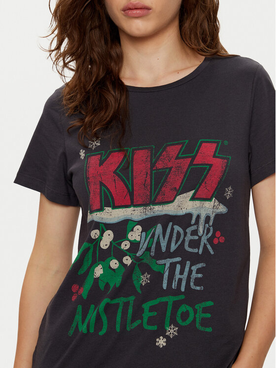 Noisy May Noisy May T-Shirt Nate 27031641 Szary Oversize