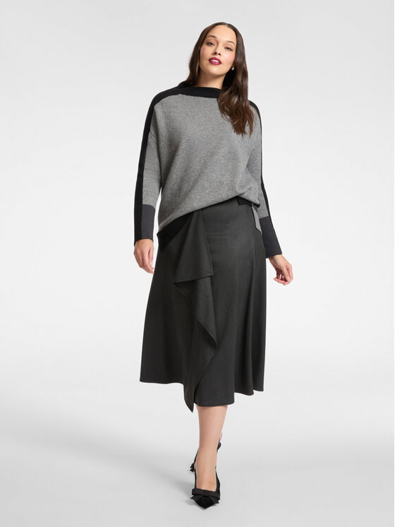 Elena Mirò Elena Mirò Maglione M446E001863N0B3 Nero Regular Fit