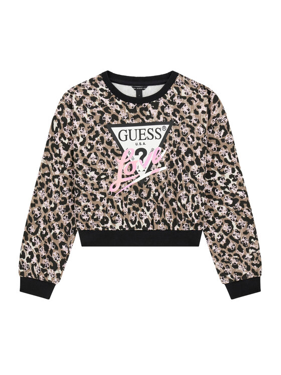Guess Guess Pulóver J6YQ04 K3897 Fekete Regular Fit