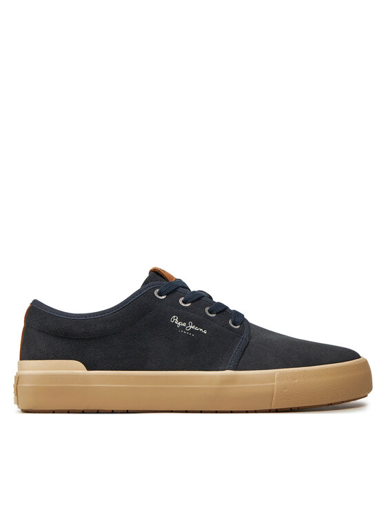 Pepe Jeans Sneakersy Ben Low PMS31071 Tmavomodrá