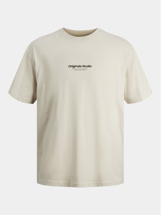 Jack&Jones Junior Jack&Jones Junior T-Shirt Vesterbro 12242827 Μπεζ Loose Fit