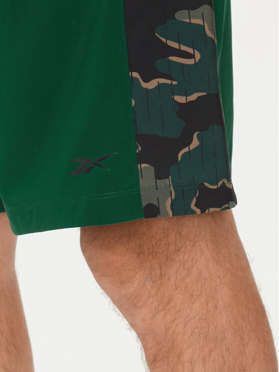Reebok Reebok Pantaloncini sportivi Train Motion 100075354 Verde Regular Fit