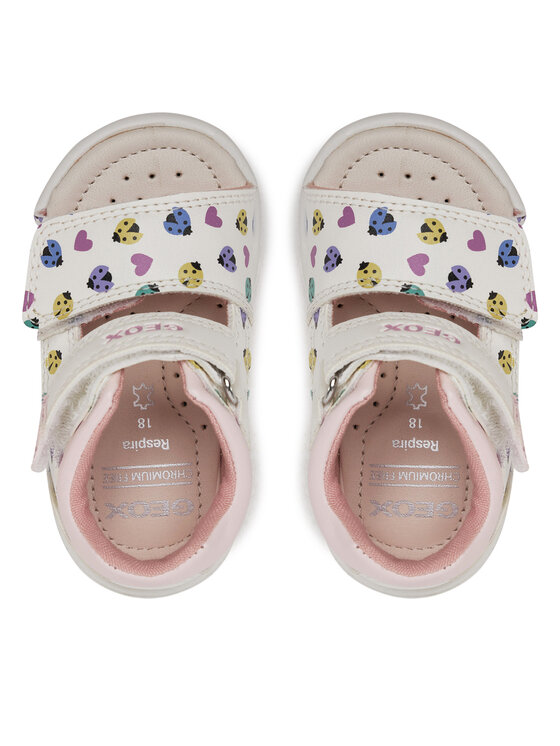 Geox Geox Sandały B Sandal Zapito B556FC 000BC C0653 Biały