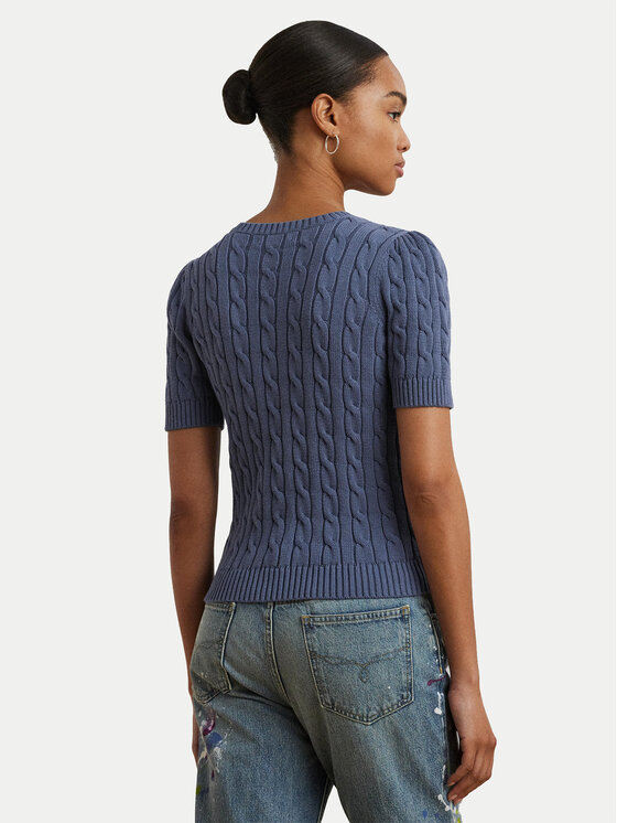 LAUREN RALPH LAUREN LAUREN RALPH LAUREN Sweater 200976989001 Kék Slim Fit