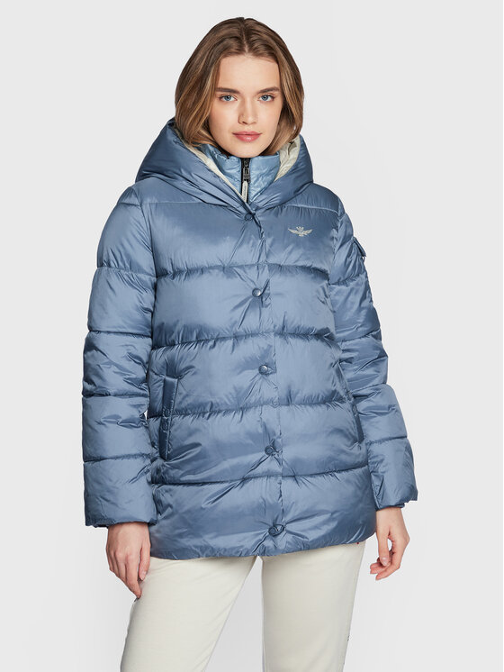 Aeronautica Militare Aeronautica Militare Преходно яке 222AB2044DCT2893 Син Regular Fit