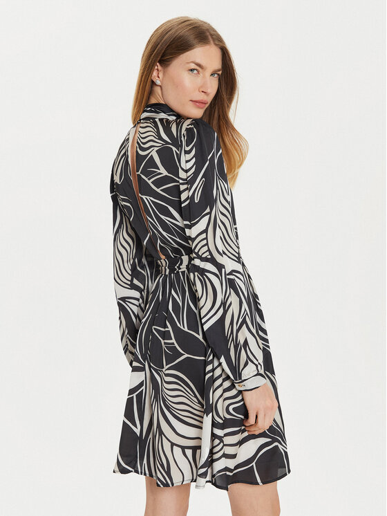 ARTIGLI ARTIGLI Coctailkleid ACAB000486 Schwarz Regular Fit