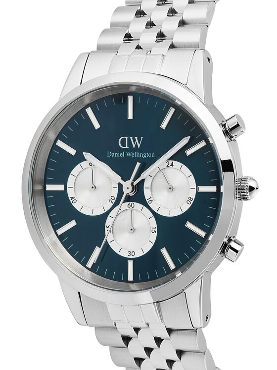 Daniel Wellington Daniel Wellington Käekell Iconic Chronograph DW00100874 Hõbedane
