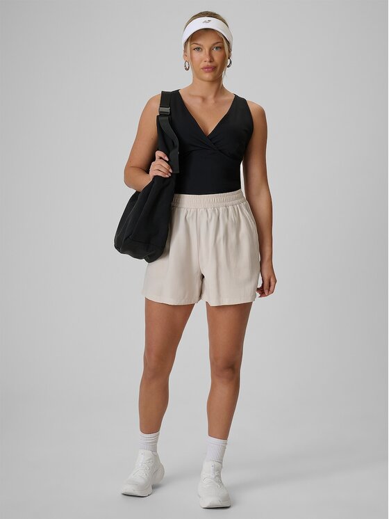 4F 4F Bavlnené šortky 4FRSS26TSHOF0933-12S Biela Regular Fit
