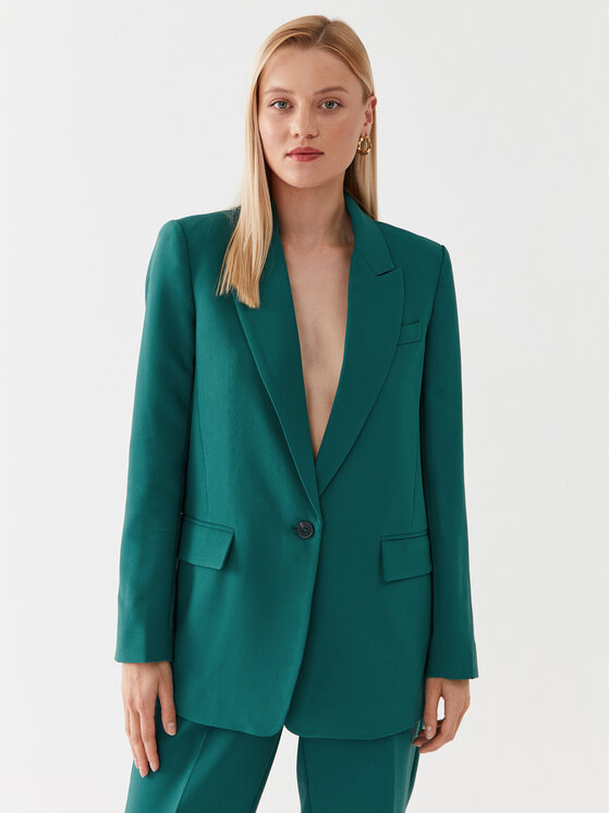 Bruuns Bazaar Blazer Cindy BBW2548 Vert Loose Fit