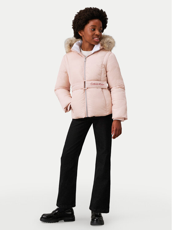 Calvin Klein Jeans Calvin Klein Jeans Зимова куртка Classic IG0IG02685 Рожевий Regular Fit
