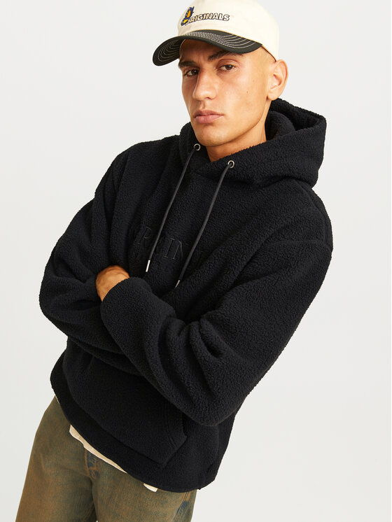 Jack&Jones Jack&Jones Bluză Frederiksberg 12263011 Negru Loose Fit