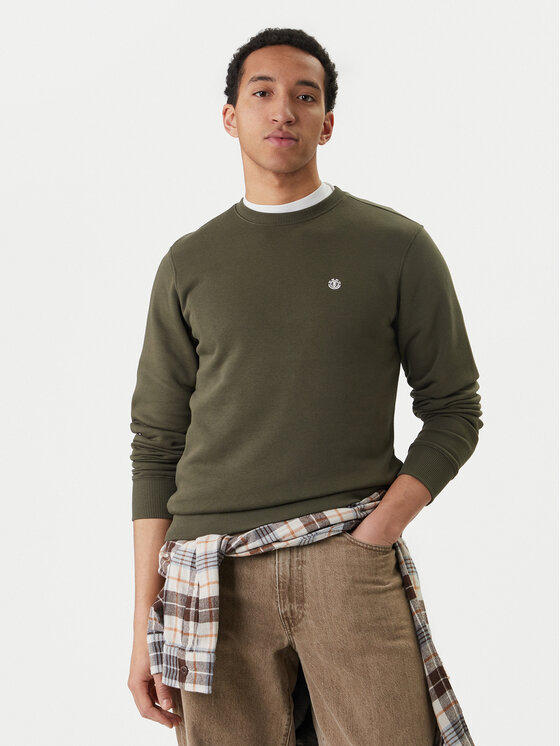 Element Element Μπλούζα Icon Embroidery Cr ELYFT00197 Μπλε Regular Fit