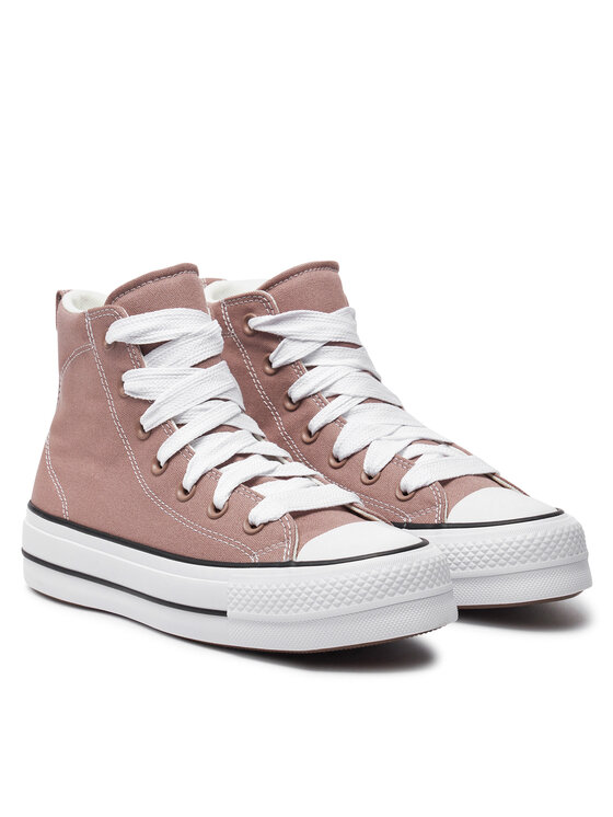 Converse Converse Trampki Chuck Taylor All Star Padded Lift Platform A11536C Brązowy