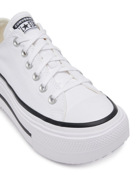 Converse Converse Teniși Chuck Taylor All Star Lift Double Stack Platform A15491C Alb